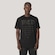 Camiseta Regular MCD Texto Core Masculino PRETO