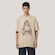 Camiseta BoxFit MCD Santa Masculino BEGE