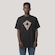 Camiseta Regular MCD Pipa Vitral Textura Masculino PRETO