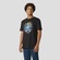 Camiseta Regular Lost Fuck Onnn Masculino PRETO