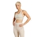 Top de Treino Feminino adidas Médio Suporte Powerimpact Luxe Proseries BEGE