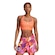 Top Médio Suporte Feminino adidas x FARM Rio LARANJA/ROSA