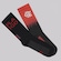 Meia Cano Alto Rikam Flamengo Performance - 2 Pares - Unissex PRETO