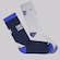 Meia Cano Alto Rikam Cruzeiro Performance - 2 Pares - Unissex BRANCO
