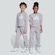 Agasalho Infantil adidas Essentials Big Logo CINZA