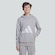 Blusão de Moletom Infantil adidas com Capuz Essentials Big Logo CINZA