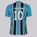 Camisa do Grêmio I 25/26 Umbro 10 F. Cristaldo Masculina PRETO