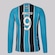 Camisa Manga Longa do Grêmio I 25/26 Umbro 9 Amuzu Masculina PRETO