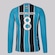 Camisa Manga Longa do Grêmio I 25/26 Umbro 8 Edenilson Masculina PRETO