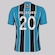 Camisa do Grêmio I 25/26 Umbro 20 Villasanti Masculina PRETO