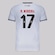 Camisa do Vasco II 24/25 Kappa 17 N. Moreira Masculina BRANCO