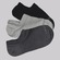 Meia Sapatilha Lupo Sport - 3 Pares - Unissex PRETO