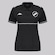 Camisa Polo do Vasco Kappa Supporter Monochromatic Feminina PRETO