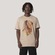 Camiseta Regular MCD Santa Core Masculina BEGE