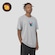 Camiseta Lost Angry Smurf Masculina CINZA MESCLA