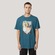 Camiseta Regular MCD Anjo Baralho Masculina AZUL