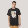 Camiseta Regular MCD Anjo Baralho Masculina PRETO