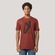 Camiseta Regular MCD Santa Reticulada Masculina VINHO