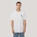 Camiseta Regular MCD Sobreposto Peito Masculina BRANCO