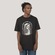 Camiseta Regular MCD Perg Santa Masculina PRETO