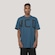 Camiseta Regular MCD Desfocado Masculina AZUL