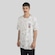 Camiseta Lost Washed Die Happy Heavy Masculina BRANCO