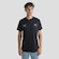 Camiseta Lost Globe Saturn Masculina PRETO