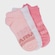 Kit Meia Feminina Under Armour Essentials - 3 Pares ROSA