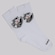 Meia Cano Alto do Vasco FutFanatics Casual Infantil BRANCO