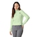 Blusão The North Face Fleece Glacier 1/4 Zíper Feminina VERDE CLARO