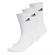 Meias Cano Alto adidas Amortecidas 3 Pares BRANCO