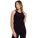 Regata New Balance Canelada Small Logo Feminina PRETO