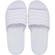 Chinelo Feminino Slide Yvate Texturizado Macio Tira Grossa BRANCO