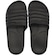 Chinelo Feminino Slide Yvate Texturizado Macio Tira Grossa PRETO