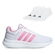 Tênis Feminino adidas Lite Racer 4.0 + 3 Pares de Meias adidas Invisíveis BRANCO/ROSA