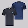 Camiseta Nicoboco - 2 Unidades - Masculina AZUL ESCURO