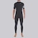 Long John Manga Curta Hurley Advantage 2/2MM Full Suit Masculino PRETO