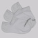 Meia Sapatilha Lupo Sport - 3 Pares - Unissex BRANCO