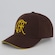 Boné Adulto do Flamengo FutFanatics Identidade Aba Curva MARROM