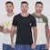 Camiseta Vibe - 3 Unidades - Masculina BRANCO