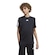 Camiseta Adidas Trian Essentials Três Listras Infantil Masculina PRETO