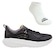 Tênis Masculino Olympikus Zex 2 + 1 Par de Meia PRETO/CINZA