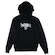 Blusão de Moletom Masculino New Era Canguru Fechado NFL Las Vegas Raiders Core Street PRETO