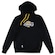 Blusão de Moletom Masculino New Era Canguru Fechado NBA Los Angeles Lakers Core Street PRETO