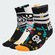 Meia Infantil adidas Pixar Coco - 3 Unidades BRANCO/PRETO
