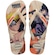 Chinelo Havaianas Top Naruto Masculino BEGE