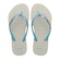 Chinelo Havaianas Slim Glitter II Corações BEGE