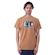 Camiseta Masculina Champion Malhão Mc Logo Channel MARROM