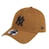 Boné Masculino New Era 940 Snap New York Yankees MLB Basic Kaki MARROM CLARO