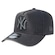 Boné Masculino New Era 940 AFrame New York Yankees MLB Tonal Snow Wash CINZA ESCURO